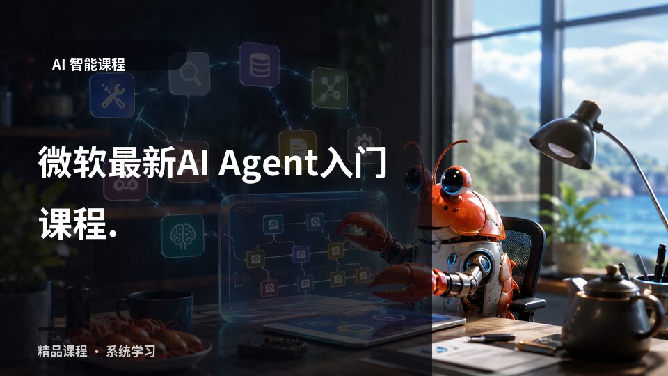 微软最新AI Agent入门课程-精品副业库