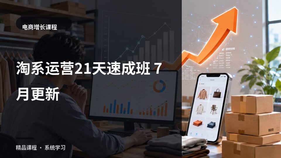 淘系运营21天速成班 7月更新-精品副业库