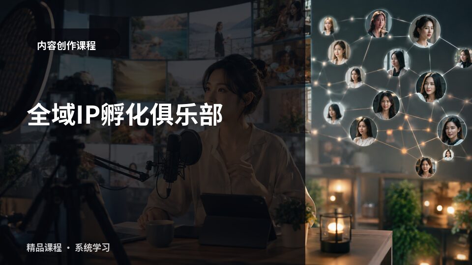 全域IP孵化俱乐部-精品副业库