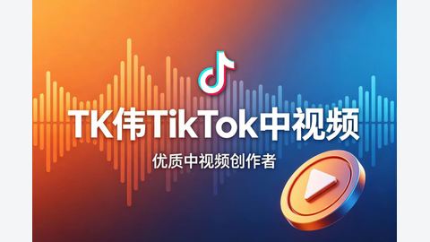 TK伟1980线上课·tiktok中视频-精品副业库