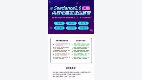 镇涛·seedance20 内容电商实战训练营-精品副业库